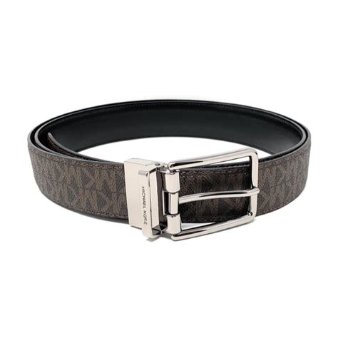 michael kors belt mens|michael kors reversible leather belt.